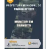 Apostila Monitor Em Trânsito Prefeitura de Timburi SP 2023