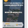 Apostila Monitor Municipal Prefeitura de Coronel Macedo SP 2023