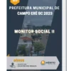 Apostila Monitor Social II Prefeitura de Campo Erê SC 2023