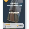 Apostila Motorista Concurso Guararema SP 2023