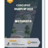 Apostila Motorista Concurso Iguape SP 2023