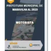Apostila Motorista Prefeitura de Maravilha AL 2023