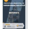 Apostila Motorista Prefeitura de Vargem Grande Paulista SP 2023