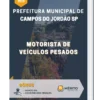 Apostila Motorista De Veículos Pesados Prefeitura de Campos do Jordão SP