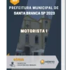 Apostila Motorista I Prefeitura de Santa Branca SP 2023