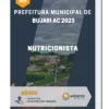 Apostila Nutricionista Prefeitura de Bujari AC 2023