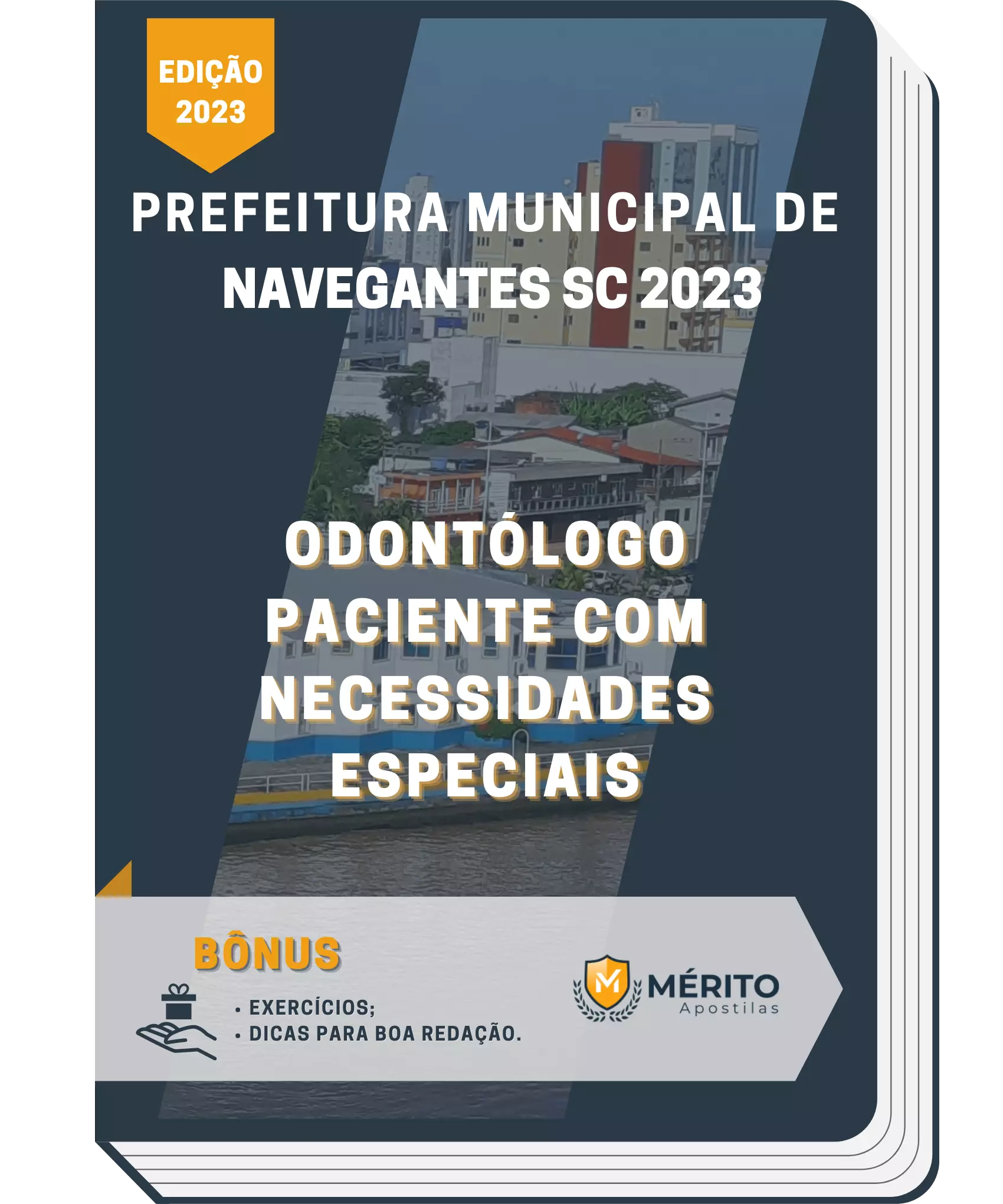 Apostila Odontólogo Paciente Com Necessidades Especiais Prefeitura de Navegantes SC 2023