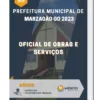 Apostila Oficial De Obras E Serviços Prefeitura de Marzagão GO 2023