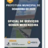 Apostila Oficial De Serviços Gerais Merendeira Prefeitura de Goiandira GO 2023