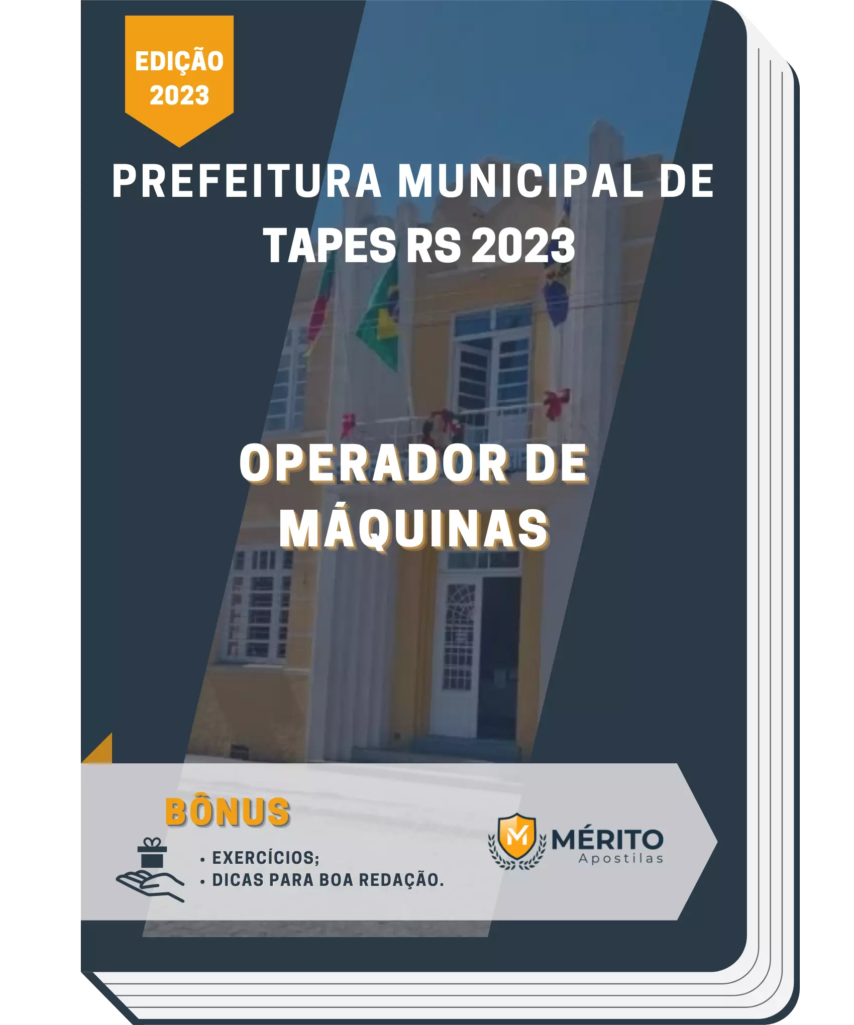 Apostila Operador de Máquinas Prefeitura de Tapes RS 2023