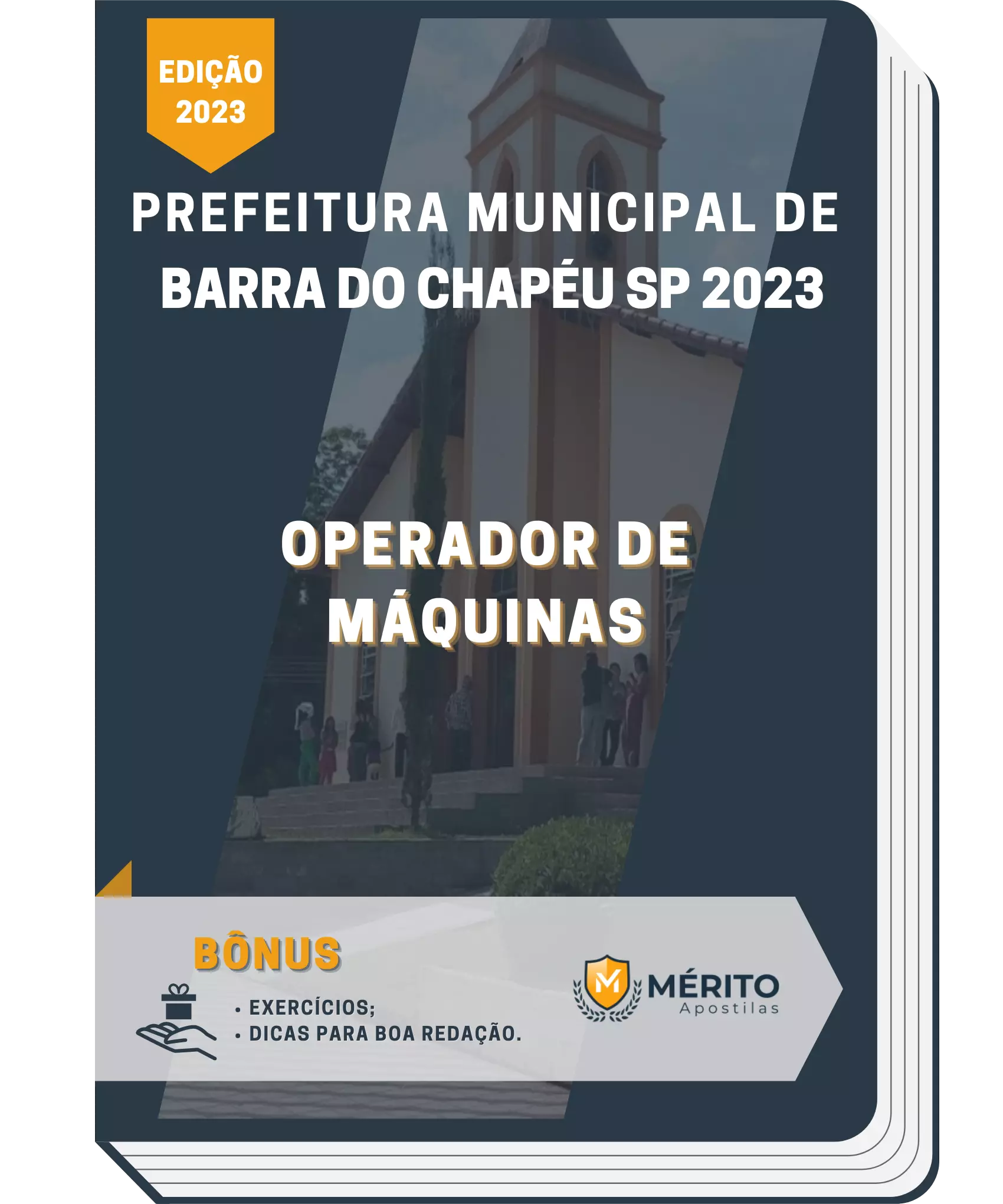 Apostila Operador de Máquinas Prefeitura de Barra do Chapéu SP 2023