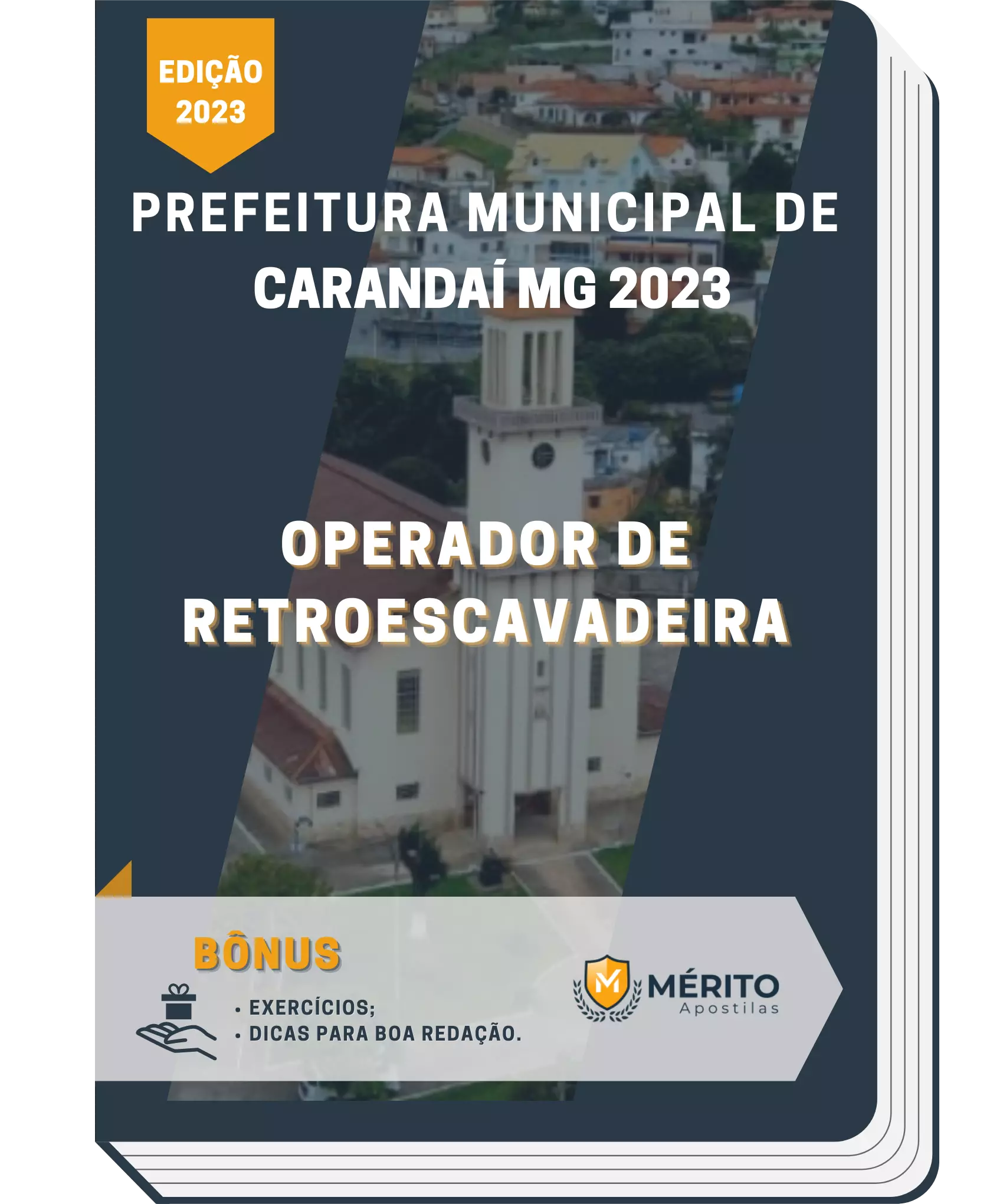 Apostila Operador de Retroescavadeira Prefeitura de Carandaí MG 2023