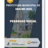 Apostila Pedagogo Social Prefeitura de Unaí MG 2023