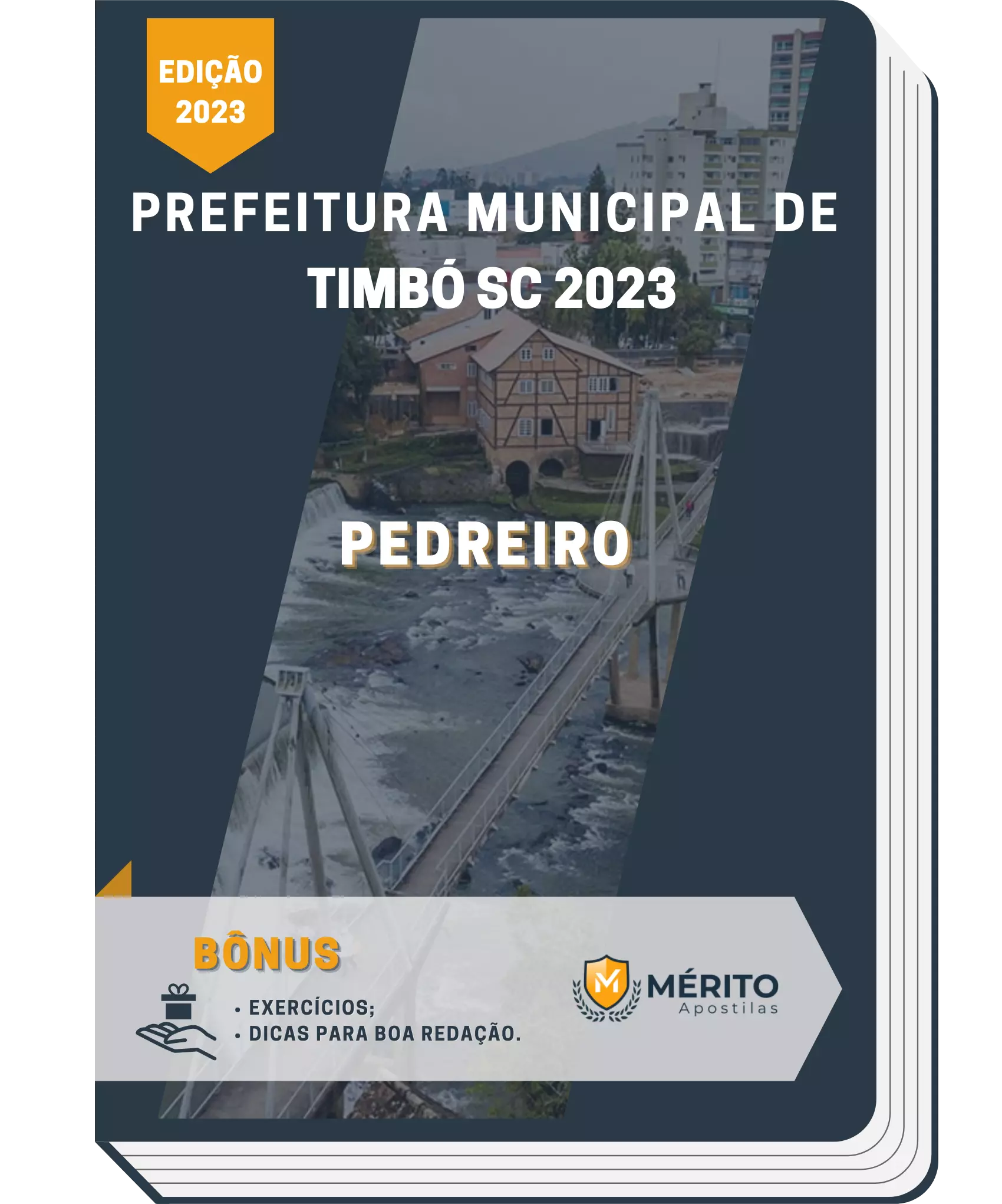 Apostila Pedreiro Prefeitura de Timbó SC 2023