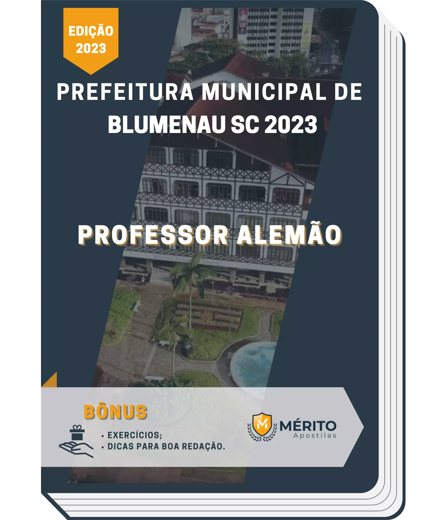Apostila Professor Alemão Prefeitura de Blumenau SC 2023
