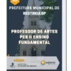 Apostila Professor De Artes PEB II Ensino Fundamental Prefeitura de Restinga SP 2023
