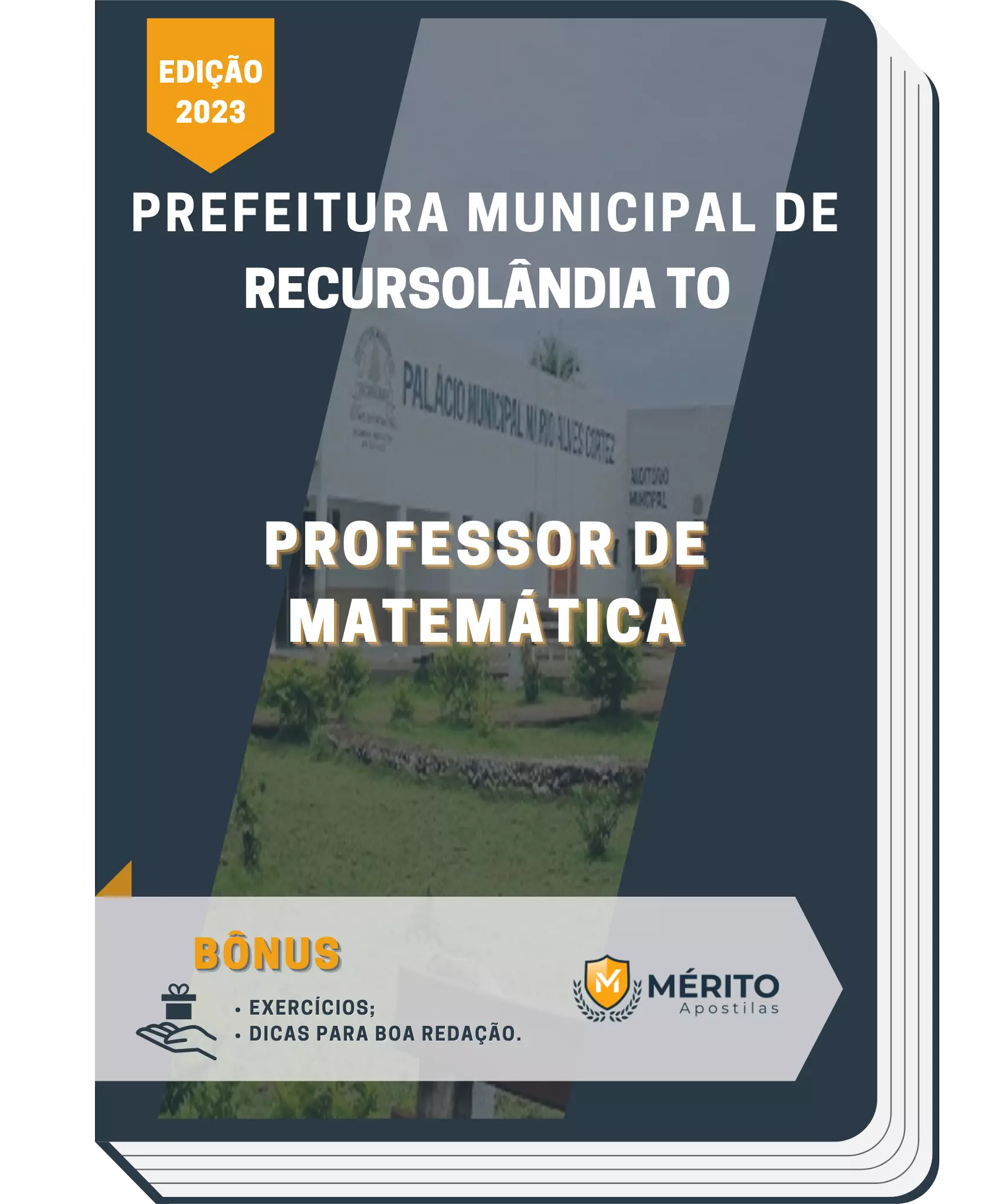 Apostila Professor De Matemática Prefeitura de Recursolândia TO 2023