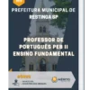 Apostila Professor De Português PEB II Ensino Fundamental Prefeitura de Restinga SP 2023
