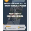 Apostila Professor II Educação Física Prefeitura de Riacho das Almas PE 2023