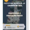 Apostila Professor II Educação Física Prefeitura de Carandaí MG 2023
