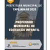 Apostila Professor Municipal de Educação Infantil Prefeitura de Tapejara RS 2023