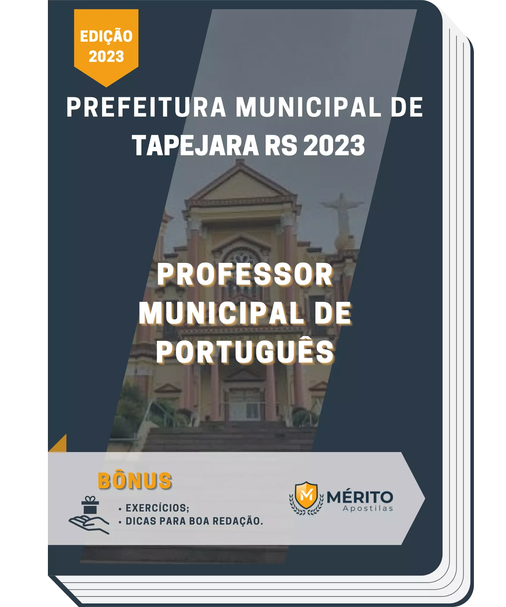 Apostila Professor Municipal de Português Prefeitura de Tapejara RS 2023