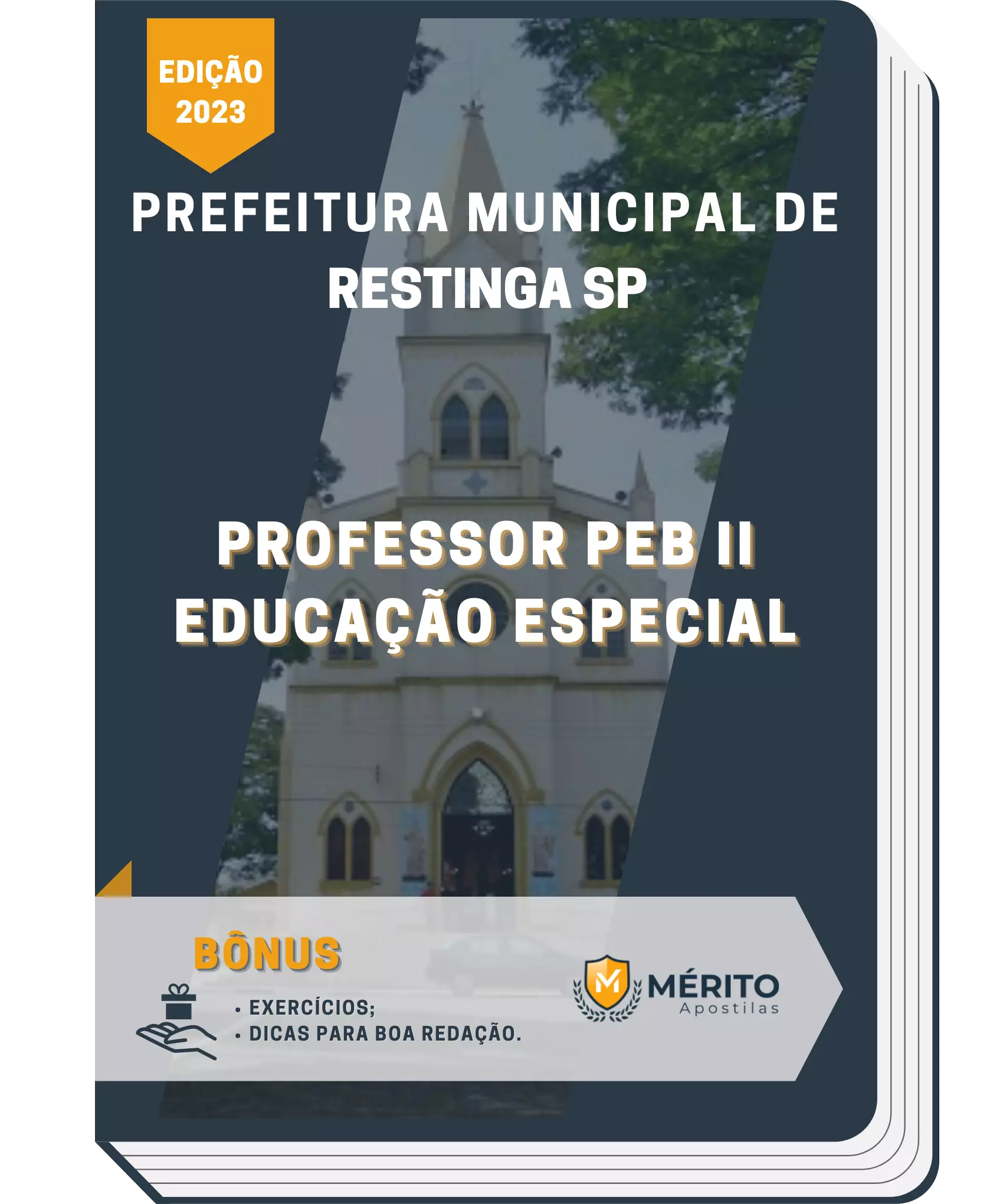 Apostila Professor PEB II Educação Especial Prefeitura De Restinga SP ...