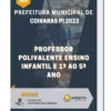 Apostila Professor Polivalente Ensino Infantil e 1º ao 5º Ano Prefeitura de Coivaras PI 2023