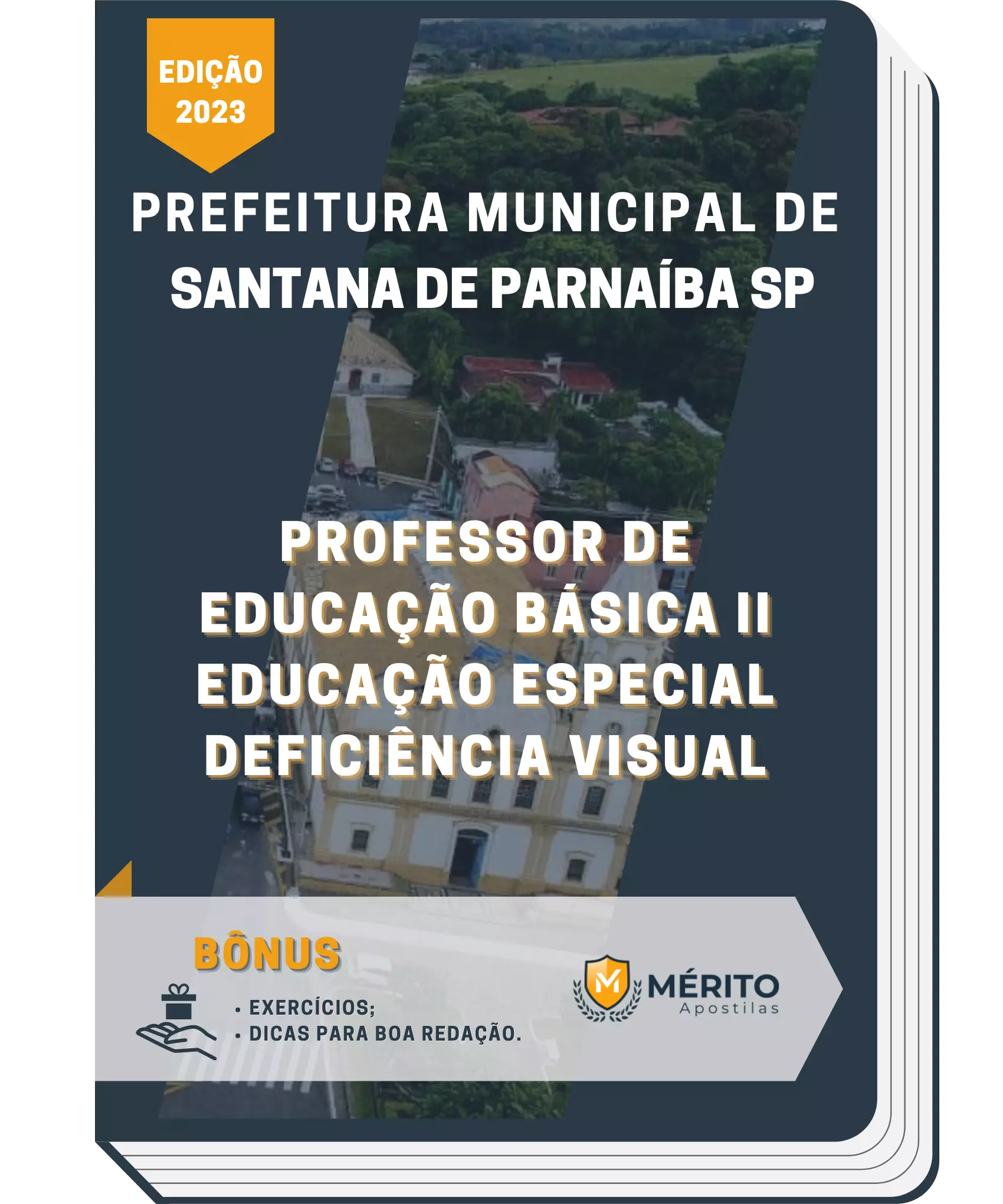 Apostila Professor de Educação Básica II Educação Especial Deficiência Visual Prefeitura de Santana de Parnaíba SP 2023