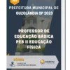 Apostila Professor de Educação Básica PEB II Educação Física Prefeitura de Guzolândia SP 2023