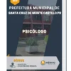 Apostila Psicólogo Prefeitura de Santa Cruz de Monte Castelo PR