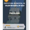 Apostila Psicólogo Prefeitura de Valentim Gentil SP 2023