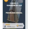 Apostila Psicólogo Social Concurso Guararema SP 2023
