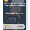 Apostila Psicomotricista Prefeitura de Conceição dos Ouros MG 2023