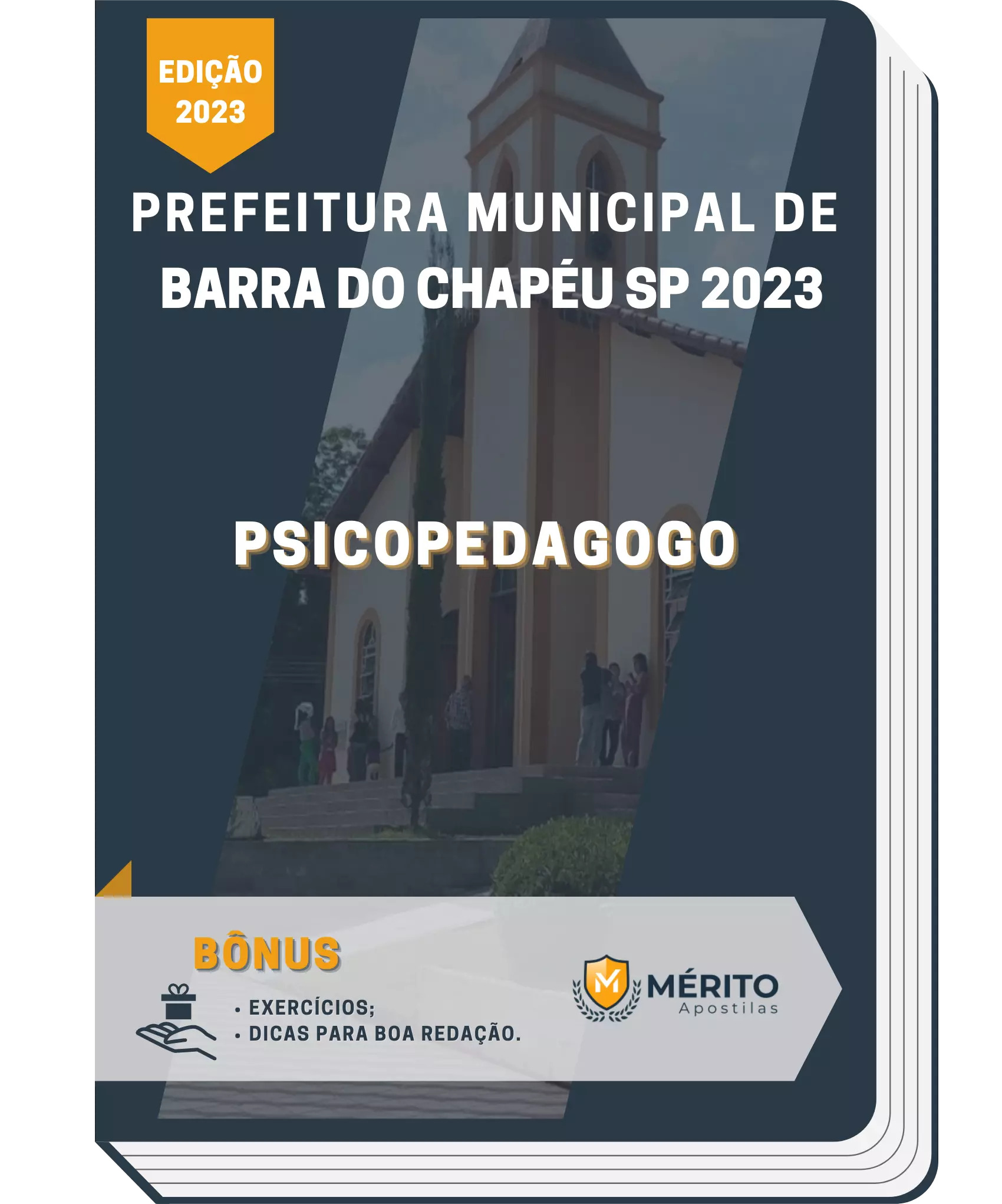 Apostila Psicopedagogo Prefeitura de Barra do Chapéu SP 2023