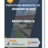 Apostila Recepcionista Prefeitura de Goiandira GO 2023