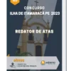 Apostila Redator de Atas Concurso Ilha de Itamaracá PE 2023