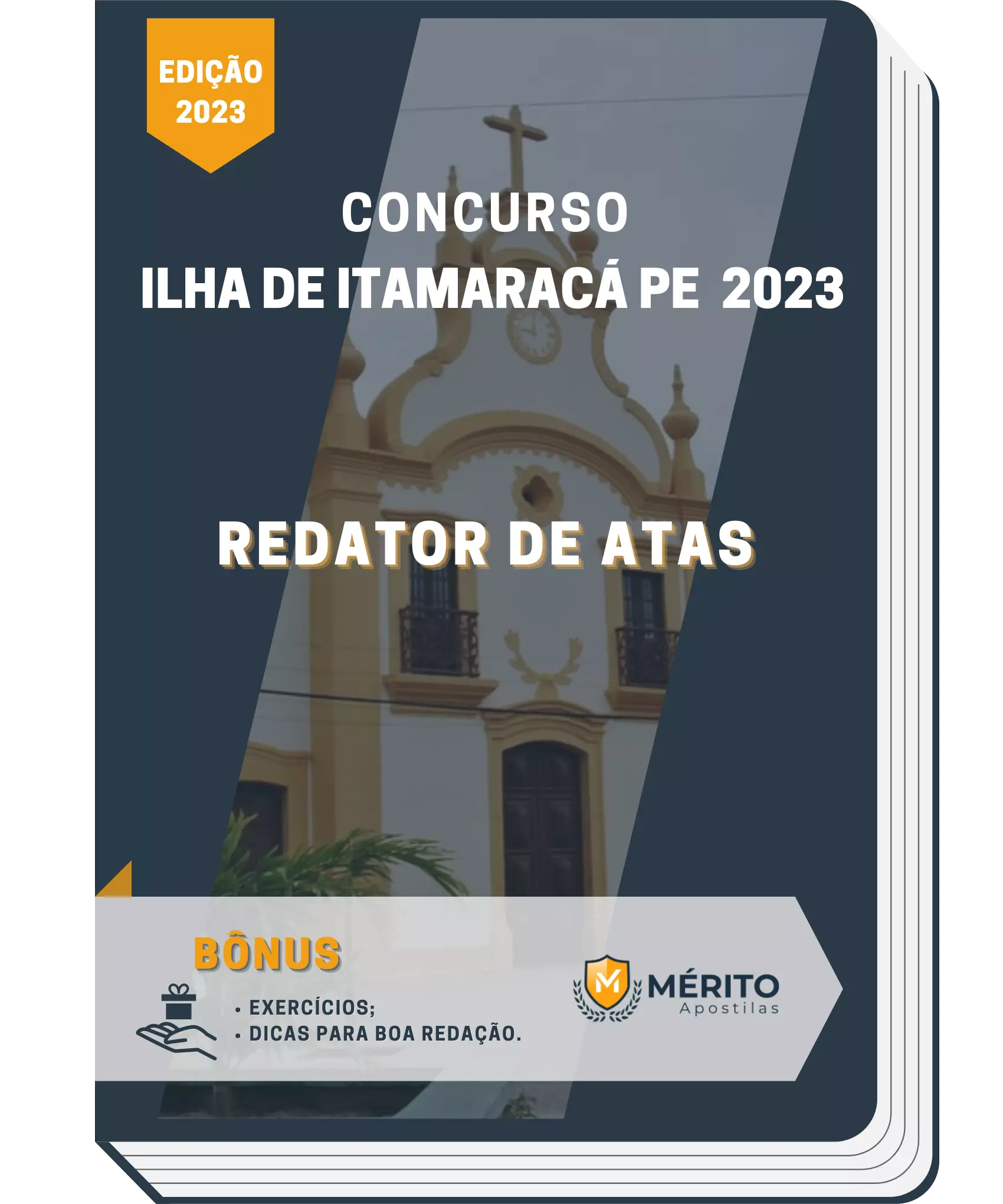 Apostila Redator de Atas Concurso Ilha de Itamaracá PE 2023