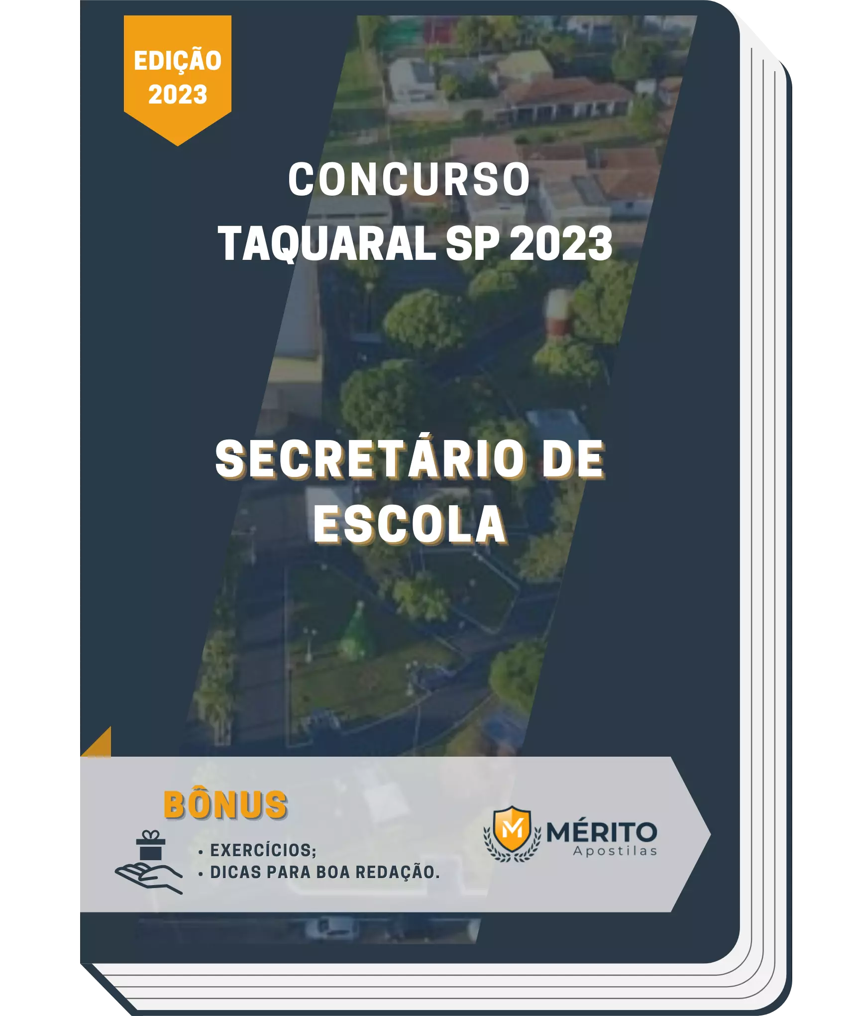 Apostila Secretário de Escola Concurso de Taquaral SP 2023