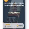 Apostila Sepultador Prefeitura de Conceição dos Ouros MG 2023