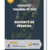 Apostila Servente de Pedreiro Concurso de Taquaral SP 2023