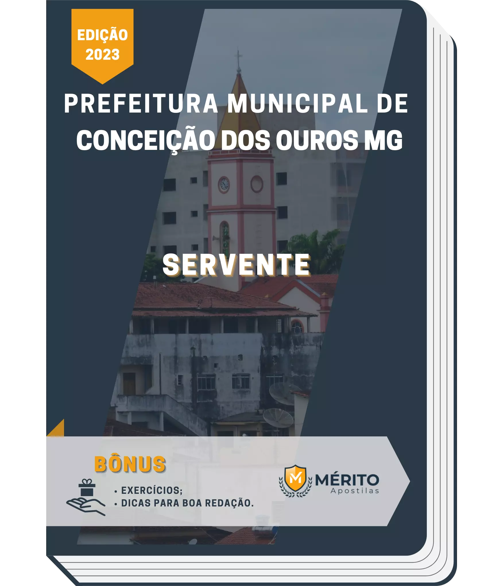 Apostila Servente Prefeitura de Conceição dos Ouros MG 2023