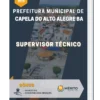 Apostila Supervisor Técnico Prefeitura de Capela do Alto Alegre BA 2023