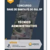 Apostila Técnico Administrativo Concurso SAAE de Santa Fé do Sul SP