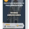 Apostila Técnico Agropecuário Prefeitura de Paulo Frontin PR 2023