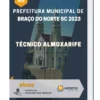 Apostila Técnico Almoxarife Prefeitura de Braço do Norte SC 2023