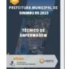 Apostila Técnico de Enfermagem Prefeitura de Sinimbu RS 2023