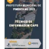 Apostila Técnico de Enfermagem CAPS Prefeitura de Pimenta MG 2023
