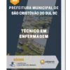 Apostila Técnico em Enfermagem Prefeitura de São Cristóvão do Sul SC