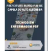 Apostila Técnico em Enfermagem PSF Prefeitura de Capela do Alto Alegre BA 2023